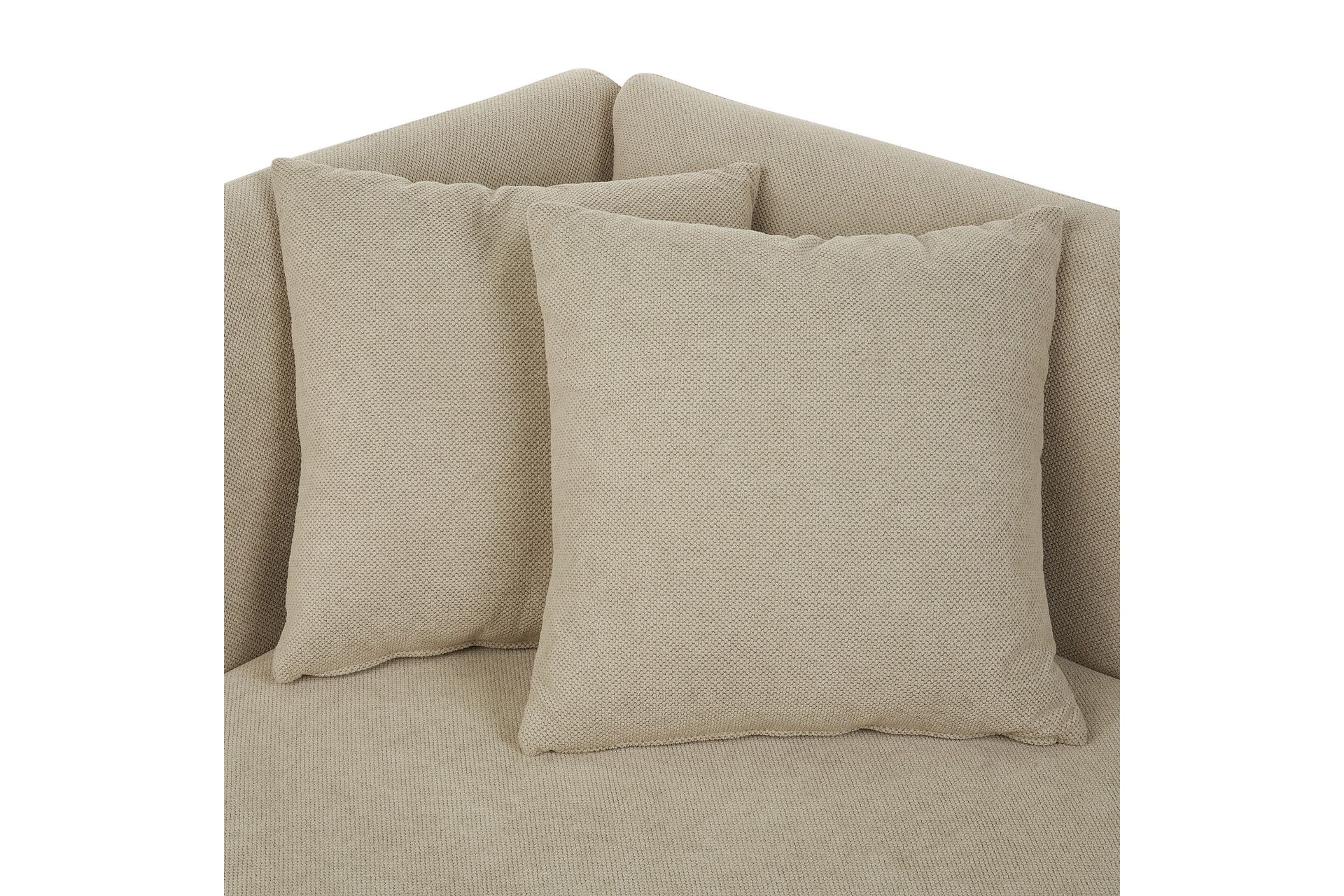 Toyoko Sjeselong 156 cm Venstre - Beige/Svart - Møbler - Stoler & lenestoler - Lenestoler - Sjeselonglenestol & divanlenestol