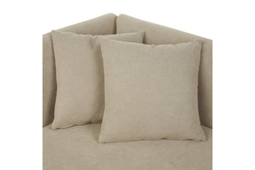 Toyoko Sjeselong 156 cm Venstre - Beige/Svart - Møbler - Stoler & lenestoler - Lenestoler - Sjeselonglenestol & divanlenestol