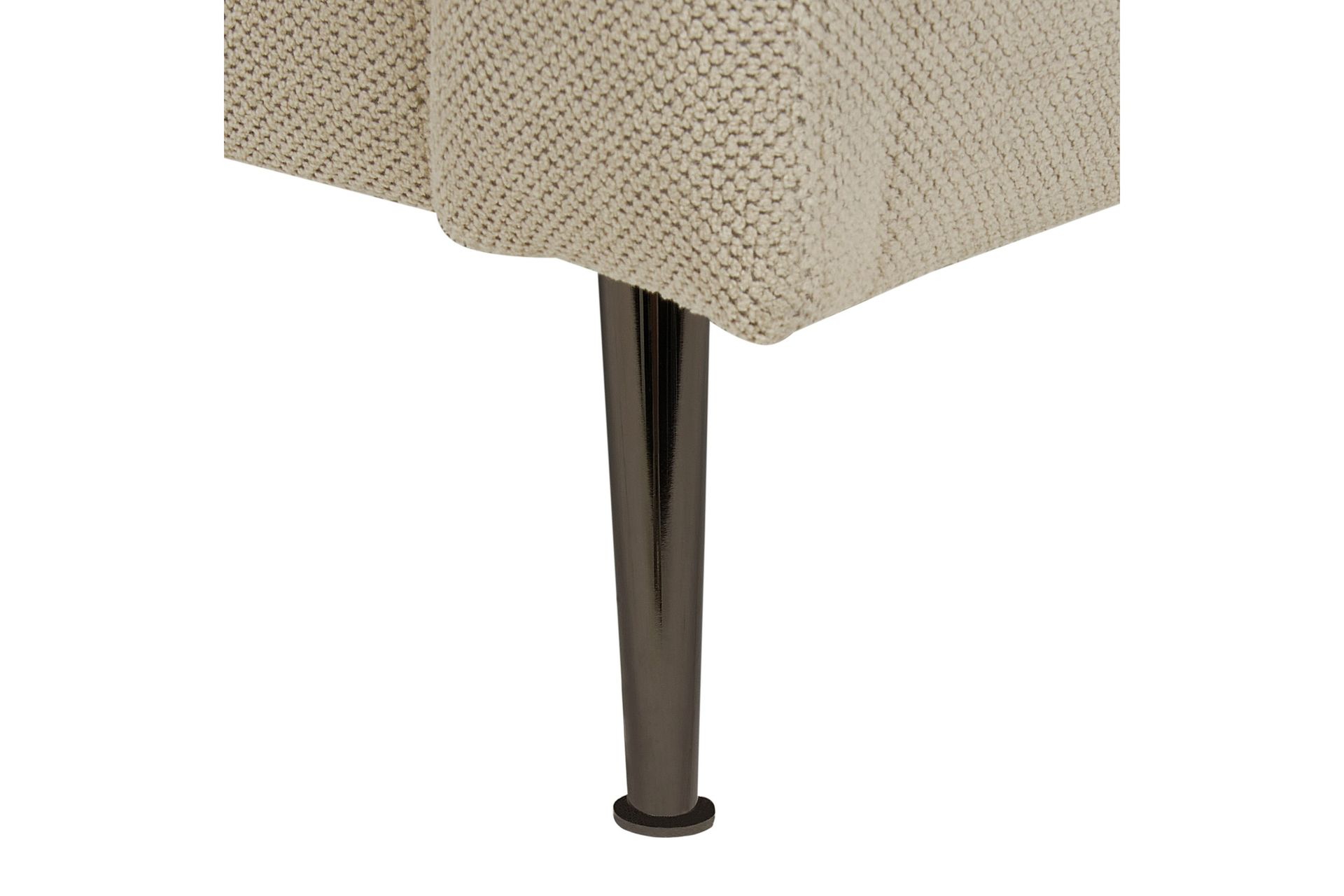 Toyoko Sjeselong 156 cm Venstre - Beige/Svart - Møbler - Stoler & lenestoler - Lenestoler - Sjeselonglenestol & divanlenestol
