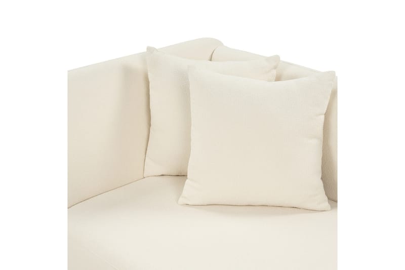 Toyoko Sjeselong 156 cm Venstre - Svart/Hvit - Møbler - Stoler & lenestoler - Lenestoler - Sjeselonglenestol & divanlenestol