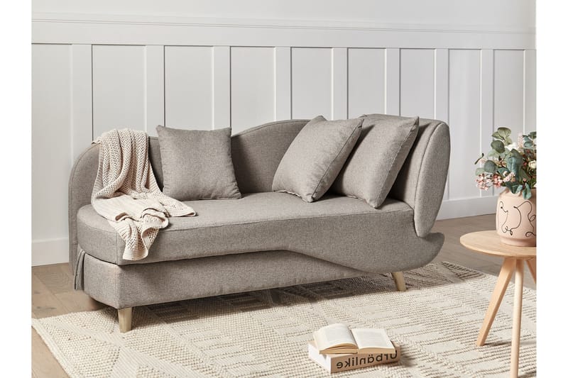 Trehan Sjeselong 157 cm Høyre - Brun - Møbler - Stoler & lenestoler - Lenestoler - Sjeselonglenestol & divanlenestol