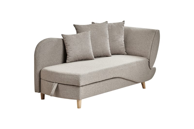 Trehan Sjeselong 157 cm Høyre - Brun - Møbler - Stoler & lenestoler - Lenestoler - Sjeselonglenestol & divanlenestol