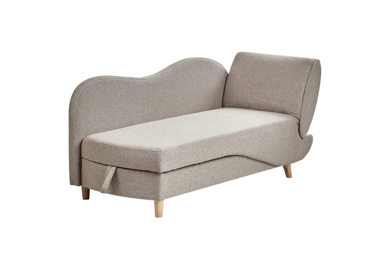 Trehan Sjeselong 157 cm Høyre - Brun - Møbler - Stoler & lenestoler - Lenestoler - Sjeselonglenestol & divanlenestol