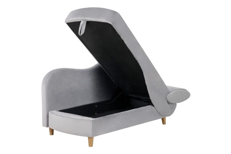 Trehan Sjeselong 157 cm Høyre - Grå - Møbler - Stoler & lenestoler - Lenestoler - Sjeselonglenestol & divanlenestol