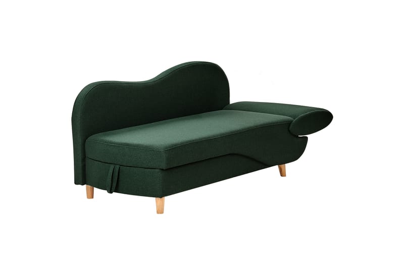 Trehan Sjeselong 157 cm Høyre - Grønn - Møbler - Stoler & lenestoler - Lenestoler - Sjeselonglenestol & divanlenestol