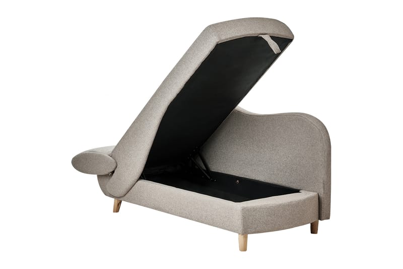 Trehan Sjeselong 157 cm Venstre - Brun - Møbler - Stoler & lenestoler - Lenestoler - Sjeselonglenestol & divanlenestol