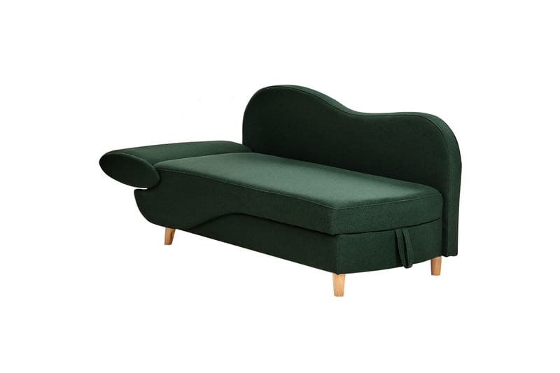 Trehan Sjeselong 157 cm Venstre - Grønn - Møbler - Stoler & lenestoler - Lenestoler - Sjeselonglenestol & divanlenestol