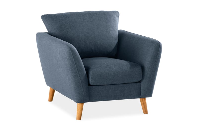 Trend Lenestol - Blå - Møbler - Stoler & lenestoler - Lenestoler