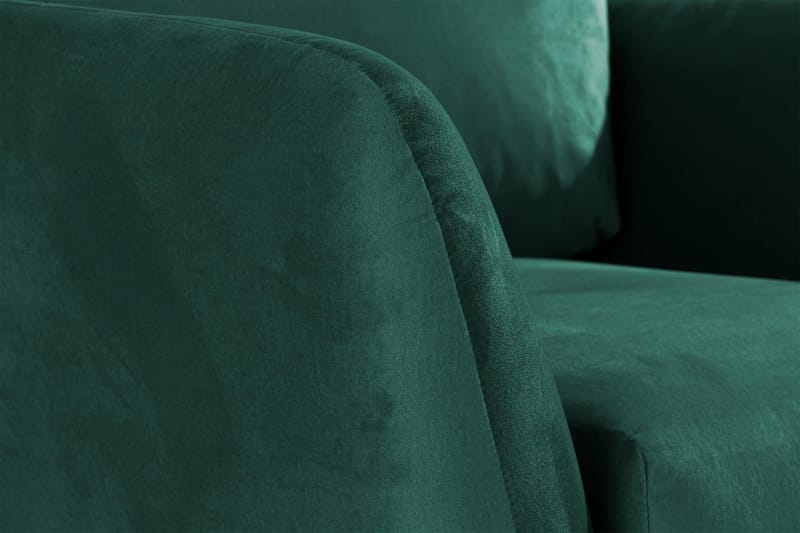 Trend Lenestol - Grønn Fløyel - Møbler - Stoler & lenestoler - Lenestoler