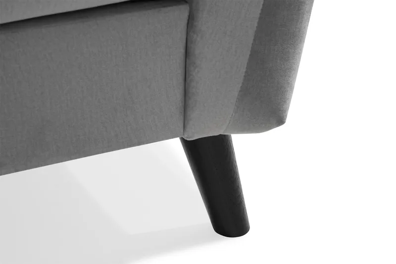 Trend Lenestol - Lysegrå Fløyel - Møbler - Stoler & lenestoler - Lenestoler