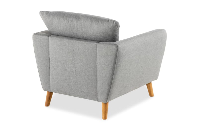 Trend Lenestol - Lysegrå - Møbler - Stoler & lenestoler - Lenestoler