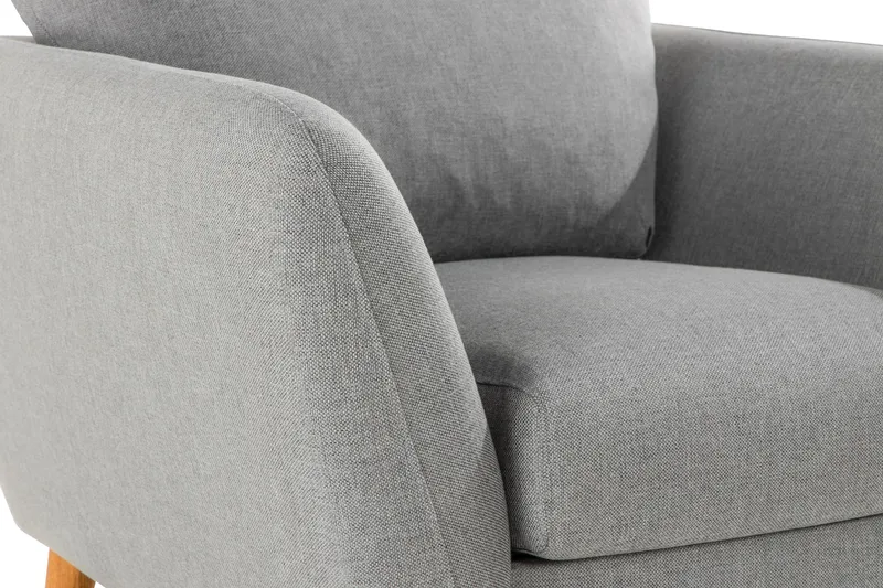 Trend Lenestol - Lysegrå - Møbler - Stoler & lenestoler - Lenestoler