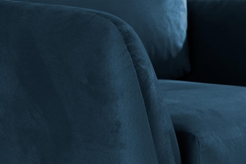 Trend Lenestol - Midnattsblå Fløyel - Møbler - Stoler & lenestoler - Lenestoler