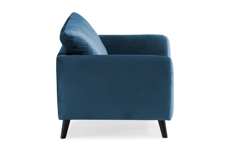 Trend Lenestol - Midnattsblå Fløyel - Møbler - Stoler & lenestoler - Lenestoler