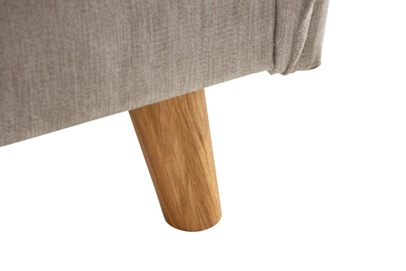 Trend Lyx Lenestol - Beige/Eik - Møbler - Stoler & lenestoler - Lenestoler