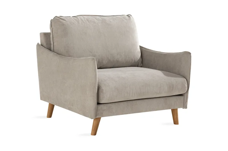 Trend Lyx Lenestol, Beige/Eik