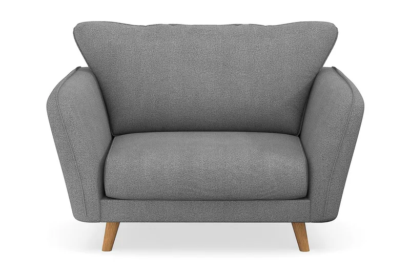 Trend Lyx Lenestol - Grå - Møbler - Stoler & lenestoler - Lenestoler