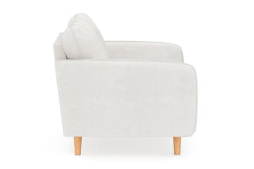 Trend Lyx Lenestol - Hvit|Bouclé - Møbler - Stoler & lenestoler - Lenestoler
