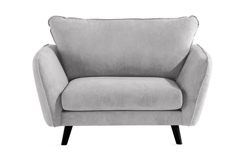 Trend Lyx Lenestol - Lysegrå - Møbler - Stoler & lenestoler - Lenestoler