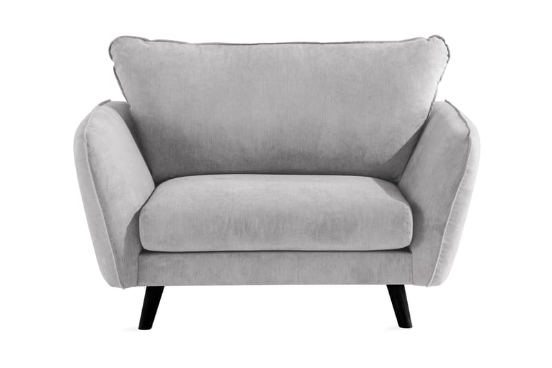 Trend Lyx Lenestol - Lysegrå - Møbler - Stoler & lenestoler - Lenestoler