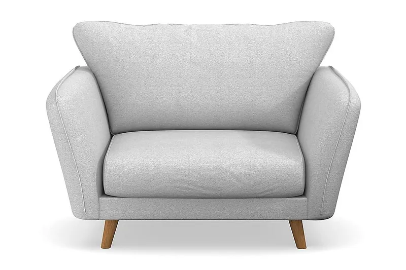 Trend Lyx Lenestol - Lysegr å - Møbler - Stoler & lenestoler - Lenestoler