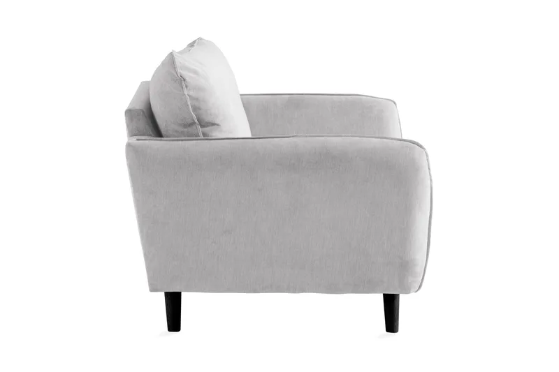 Trend Lyx Lenestol - Lysegrå - Møbler - Stoler & lenestoler - Lenestoler