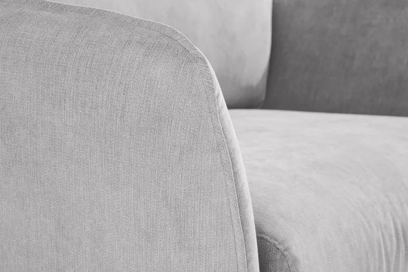 Trend Lyx Lenestol - Lysegrå - Møbler - Stoler & lenestoler - Lenestoler