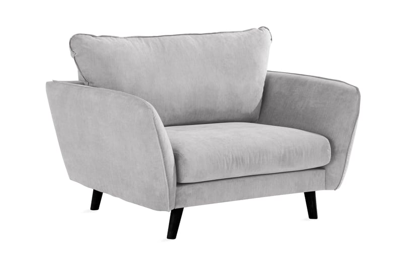 Trend Lyx Lenestol - Lysegrå - Møbler - Stoler & lenestoler - Lenestoler