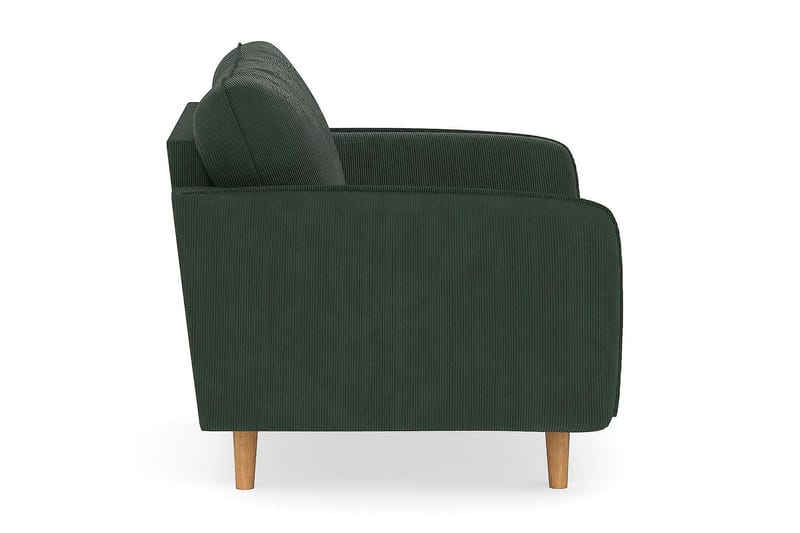 Trend Lyx Lenestol - Mørk grønn Kordfløyel - Møbler - Stoler & lenestoler - Lenestoler