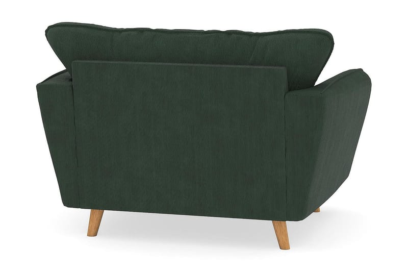 Trend Lyx Lenestol - Mørk grønn Kordfløyel - Møbler - Stoler & lenestoler - Lenestoler