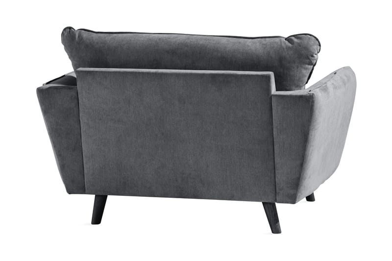 Trend Lyx Lenestol - Mørkegrå - Møbler - Stoler & lenestoler - Lenestoler