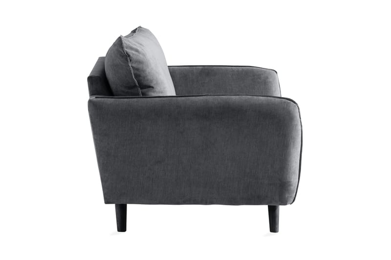 Trend Lyx Lenestol - Mørkegrå - Møbler - Stoler & lenestoler - Lenestoler