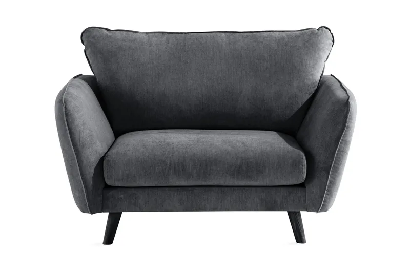 Trend Lyx Lenestol - Mørkegrå - Møbler - Stoler & lenestoler - Lenestoler