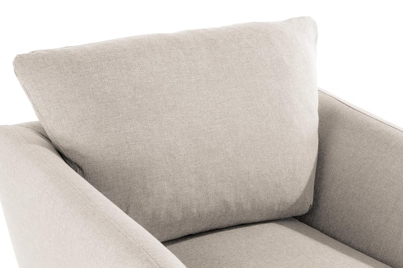 Trend Sofagruppe Lenestol med Fotskammel - Beige - Møbler - Stoler & lenestoler - Lenestoler - Lenestol med fotskammel