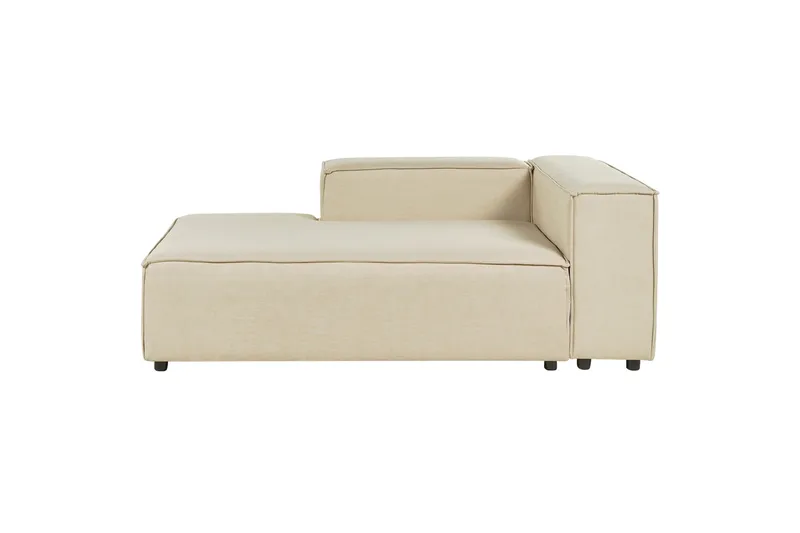 Tunda Sjeselong 119 cm Høyre, Beige/Svart