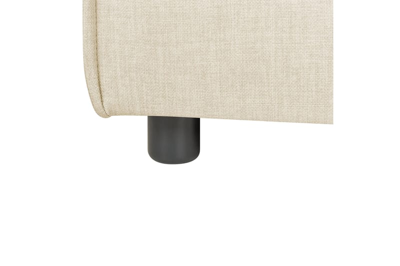 Tunda Sjeselong 119 cm Høyre - Beige/Svart - Møbler - Stoler & lenestoler - Lenestoler - Sjeselonglenestol & divanlenestol