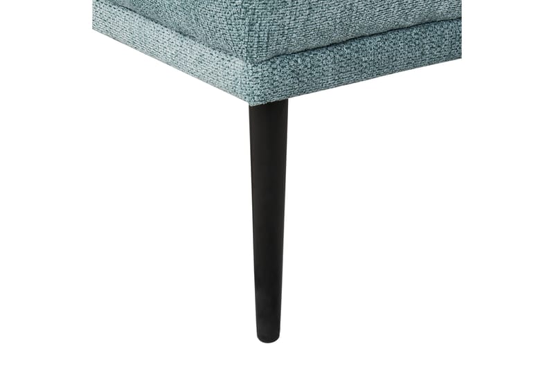 Uklund Sjeselong 148 cm Høyre - Blå/Svart - Møbler - Stoler & lenestoler - Lenestoler - Sjeselonglenestol & divanlenestol