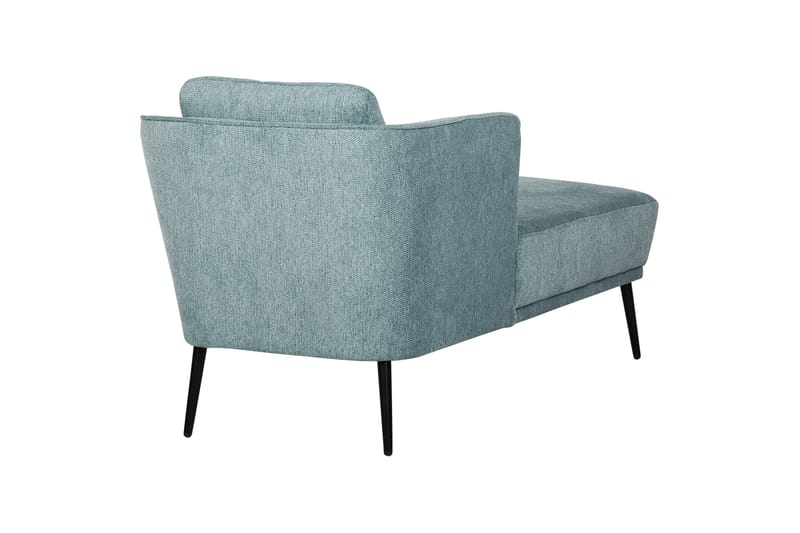 Uklund Sjeselong 148 cm Høyre - Blå/Svart - Møbler - Stoler & lenestoler - Lenestoler - Sjeselonglenestol & divanlenestol