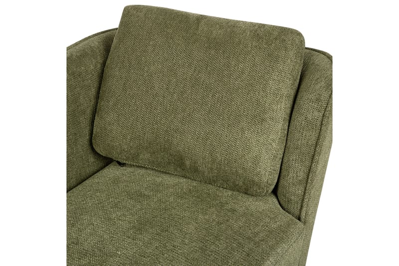 Uklund Sjeselong 148 cm Høyre - Svart/Grønn - Møbler - Stoler & lenestoler - Lenestoler - Sjeselonglenestol & divanlenestol