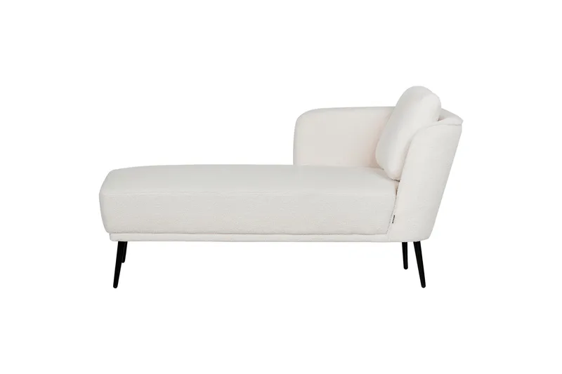 Uklund Sjeselong 148 cm Høyre, Svart/Hvit