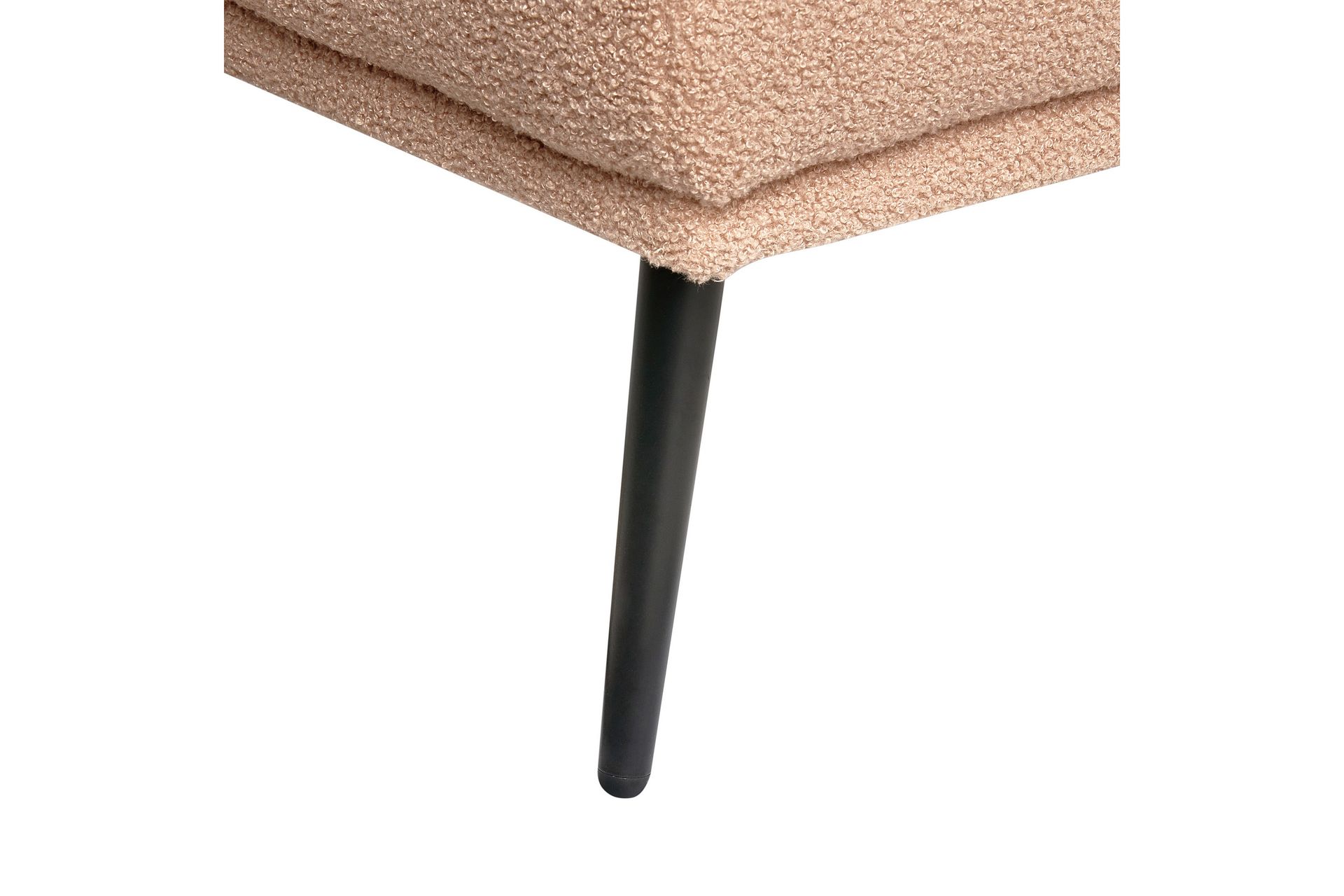Uklund Sjeselong 148 cm Venstre - Beige/Svart - Møbler - Stoler & lenestoler - Lenestoler - Sjeselonglenestol & divanlenestol