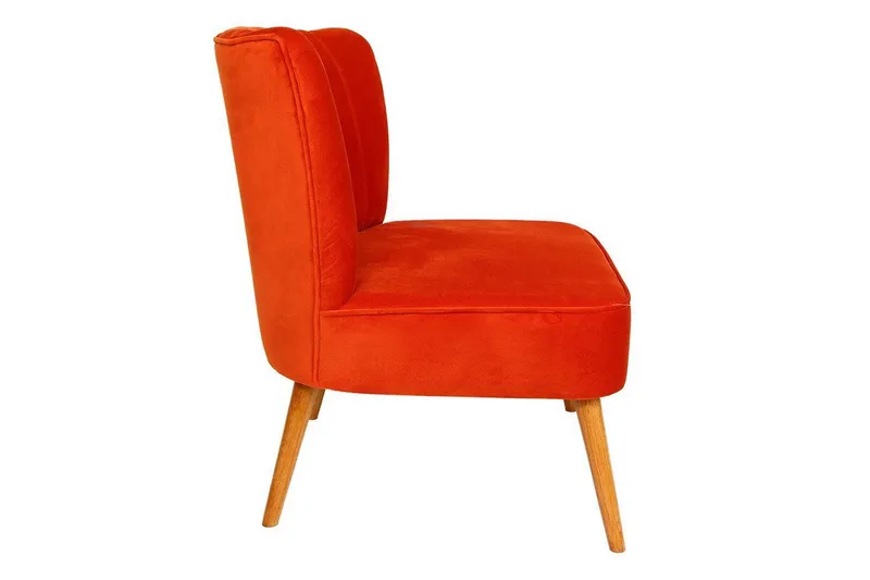Ullsperger Lenestol med Armlene - Rød - Møbler - Stoler & lenestoler - Lenestoler