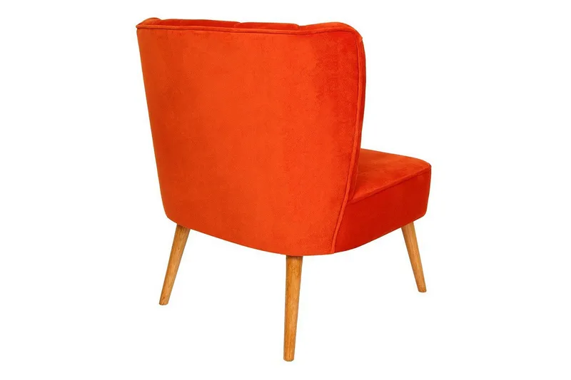 Ullsperger Lenestol med Armlene - Rød - Møbler - Stoler & lenestoler - Lenestoler