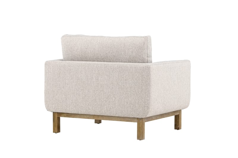 Vanlig lenestol med armlener Venture Home Olympos lenestol Beige - Møbler - Stoler & lenestoler - Lenestoler