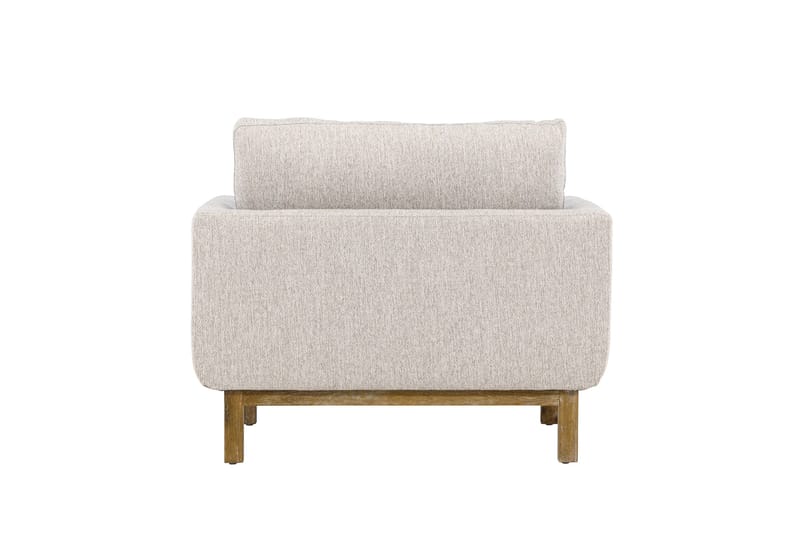Vanlig lenestol med armlener Venture Home Olympos lenestol Beige - Møbler - Stoler & lenestoler - Lenestoler