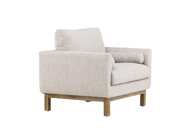 Vanlig lenestol med armlener Venture Home Olympos lenestol Beige - Møbler - Stoler & lenestoler - Lenestoler