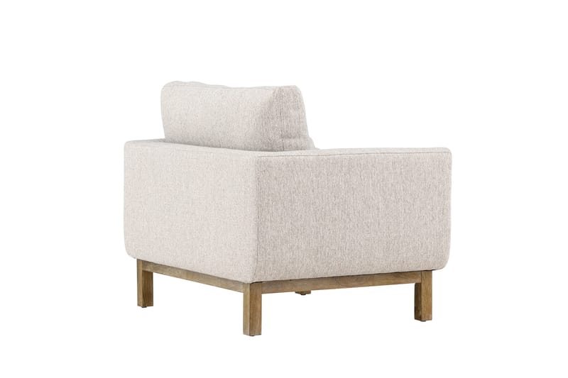 Vanlig lenestol med armlener Venture Home Olympos lenestol Beige - Møbler - Stoler & lenestoler - Lenestoler
