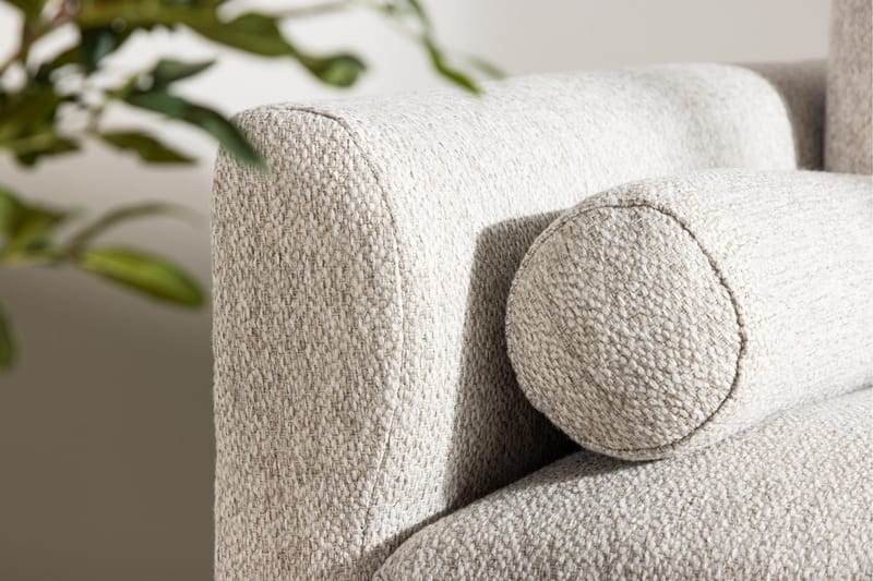 Vanlig lenestol med armlener Venture Home Olympos lenestol Beige - Møbler - Stoler & lenestoler - Lenestoler