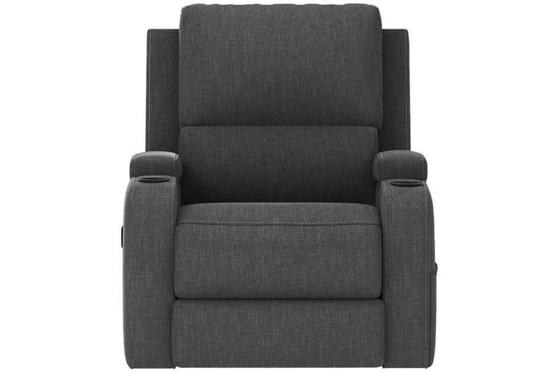 Vanlig reclinerstol Loft24 Reclinerstol Loft24 Dallas Grå Belfast-stoff - Møbler - Stoler & lenestoler - Lenestoler - Recliner & kinostol