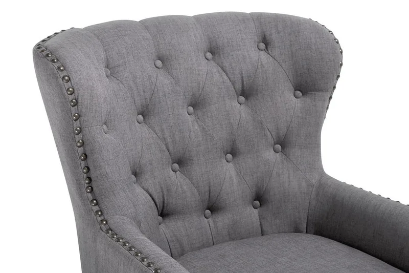 Viborg Ii Lenestol - Grå - Møbler - Stoler & lenestoler - Lenestoler